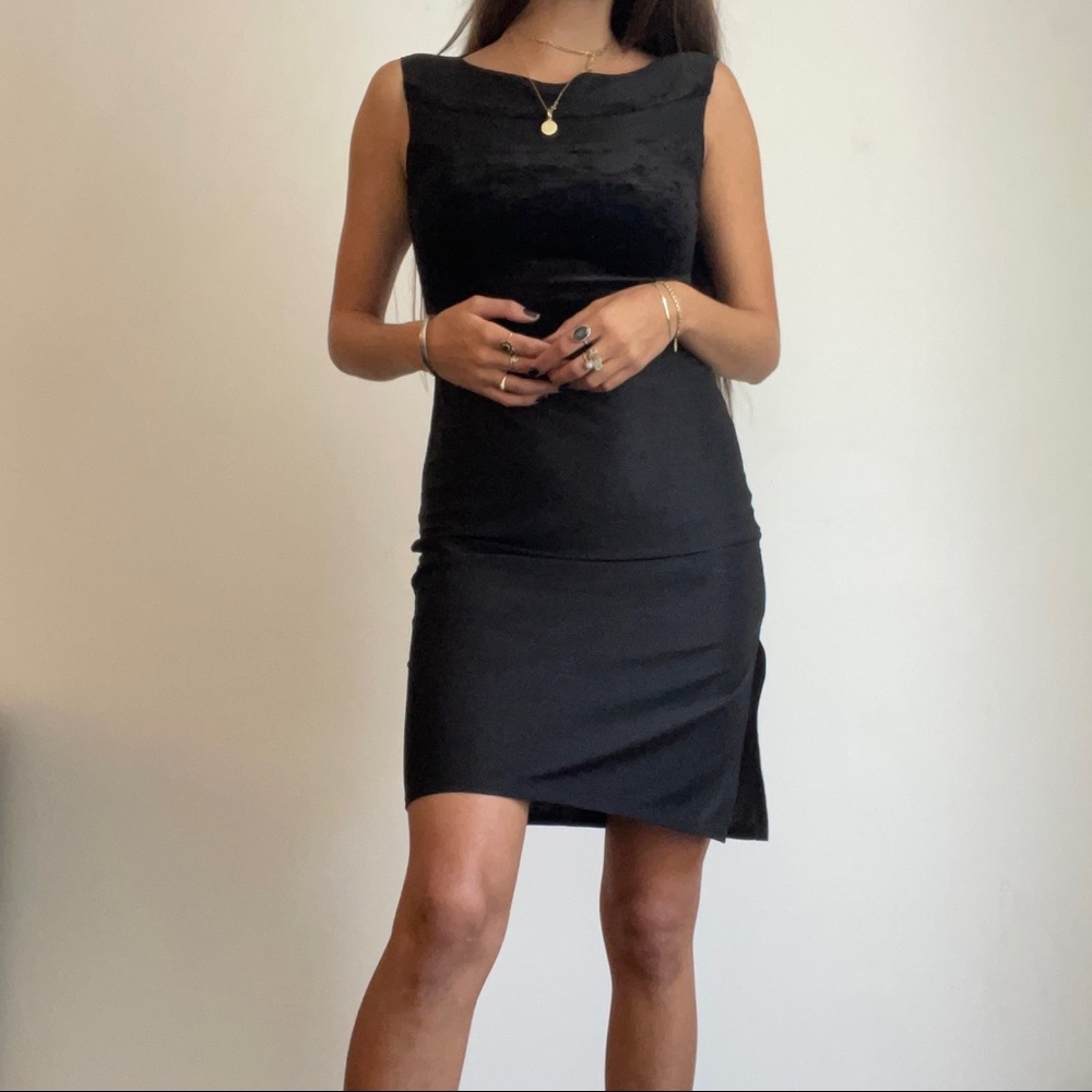 Vintage Max Studio little black dress